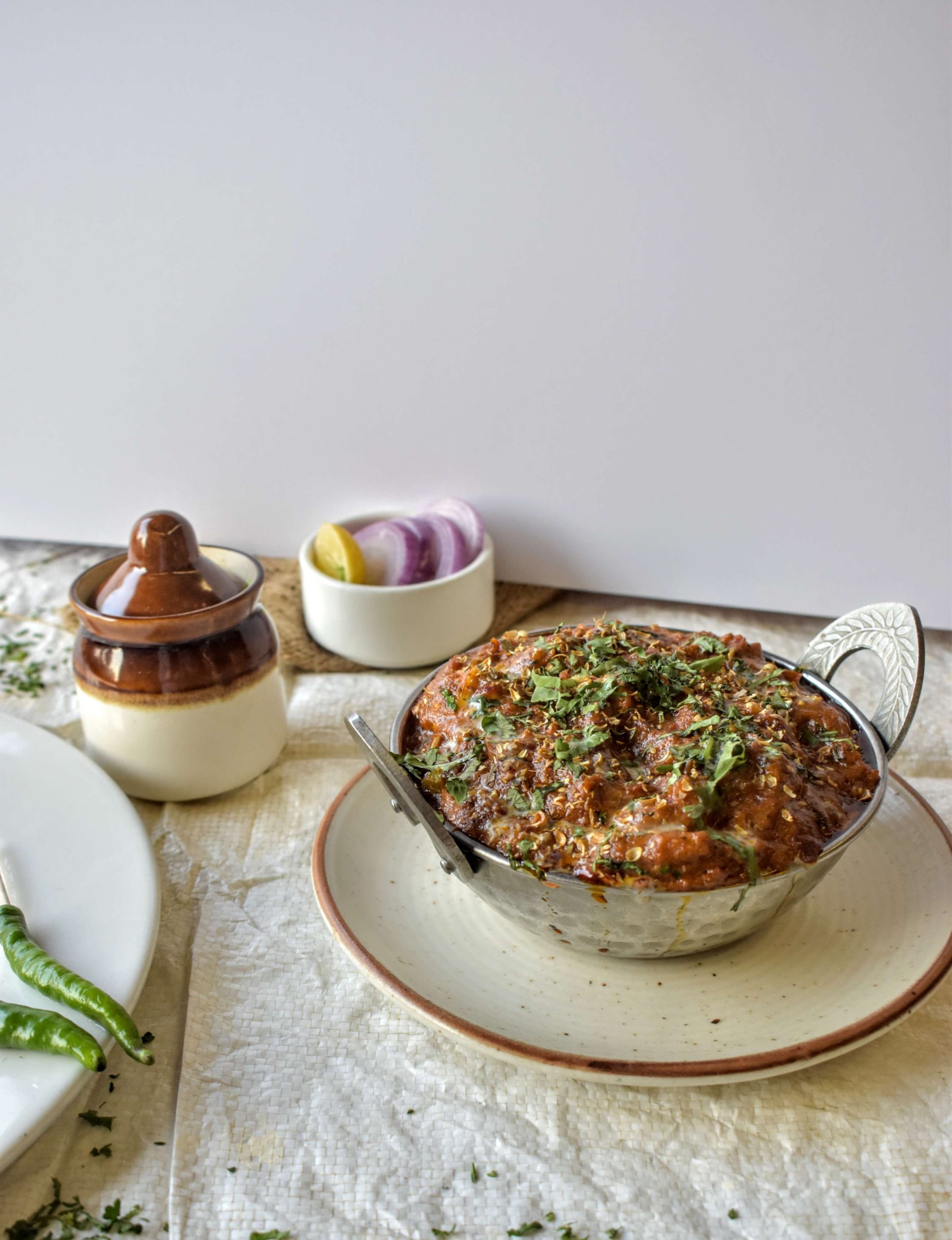 North Indian curry dish